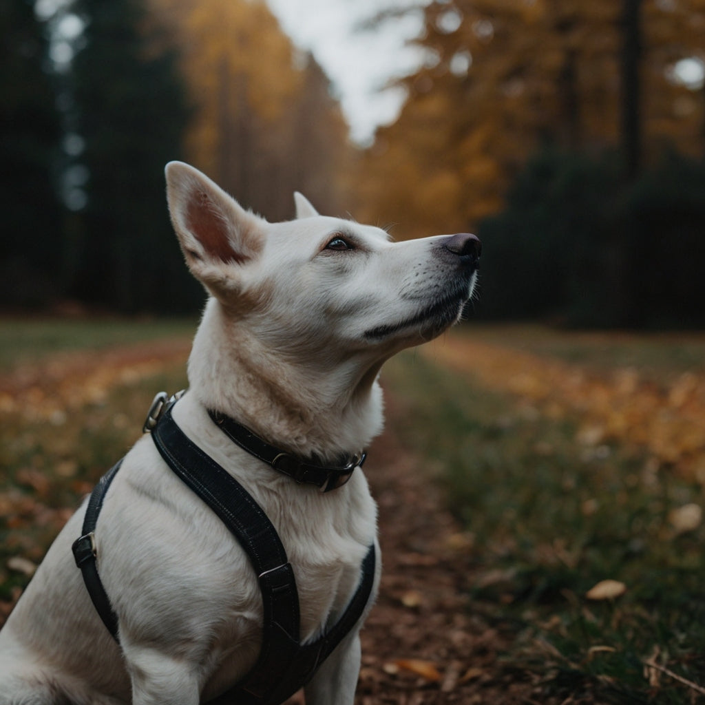 DOG HARNESS AND COLLARS