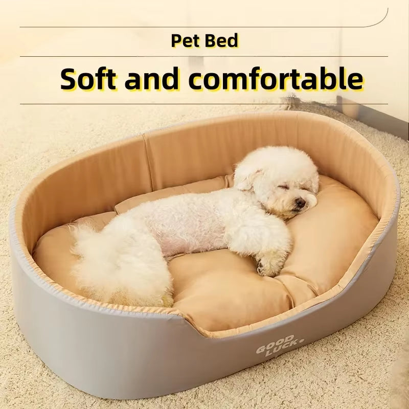 Soft Dog Bed Four Season Universal Large Pet Sofa Cat Dog Stuffed Cushion Puppy Kitten Bed Cat Pillow Pet Accessories Cat Supply