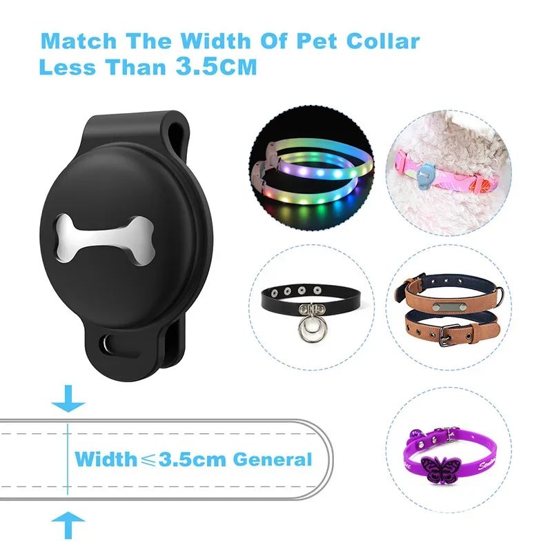 Smart GPS Pet Tracker – Wearable Bluetooth Locator for Dogs & Cats