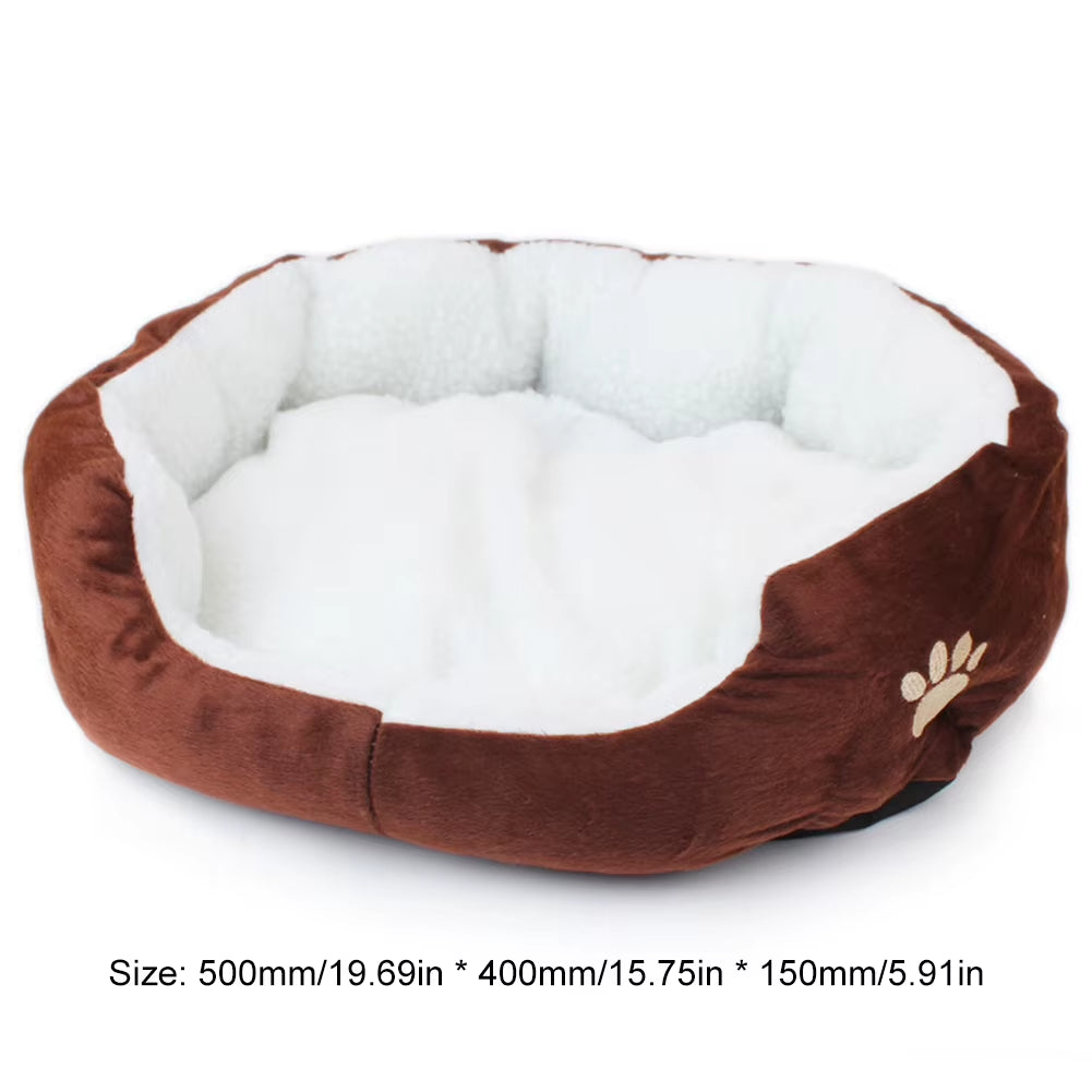 Pet Dog Bed Warm House Kennel Teddy Square Nest Pet Kennel for Small Medium Large Dogs Cat Puppy plus Size Cat Cushion Bed