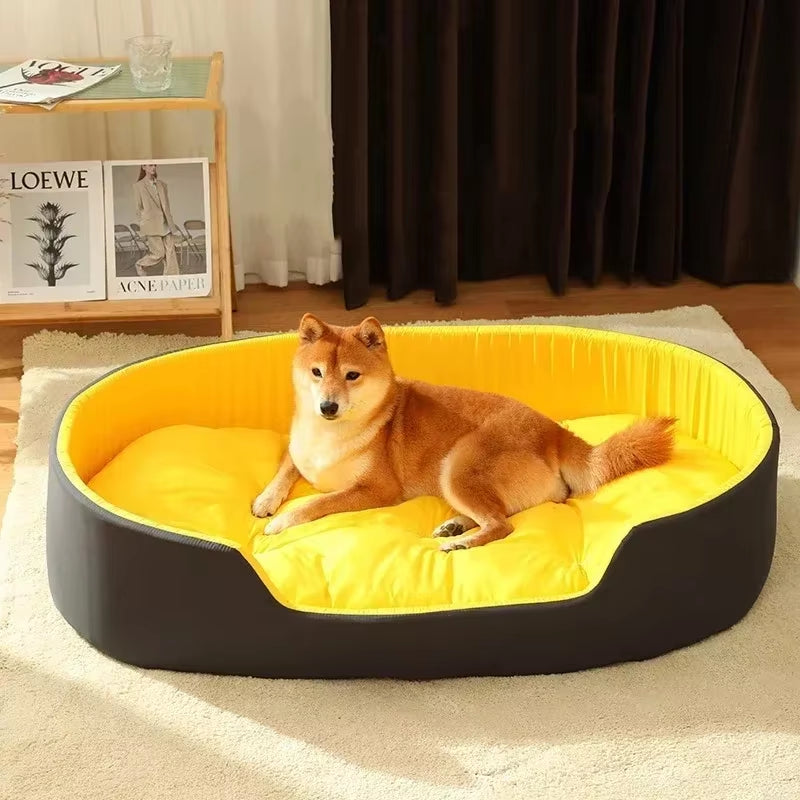 Soft Dog Bed Four Season Universal Large Pet Sofa Cat Dog Stuffed Cushion Puppy Kitten Bed Cat Pillow Pet Accessories Cat Supply