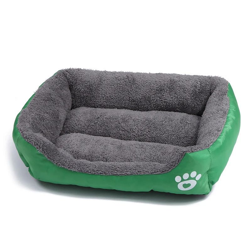 Large Plush Pet Bed – Washable, Waterproof Cushion for Cats & Dogs