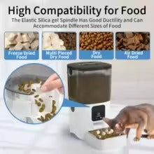 Smart Automatic Cat Feeder – WiFi App Control, Easy-Clean Design