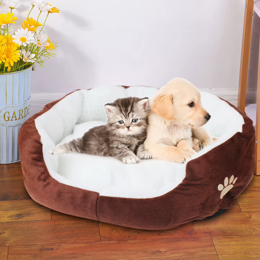 Pet Dog Bed Warm House Kennel Teddy Square Nest Pet Kennel for Small Medium Large Dogs Cat Puppy plus Size Cat Cushion Bed